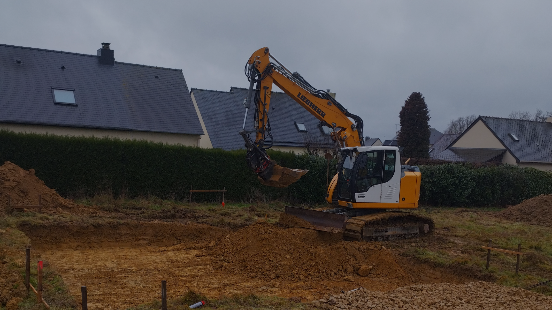 terrassement maison sens de bretagne